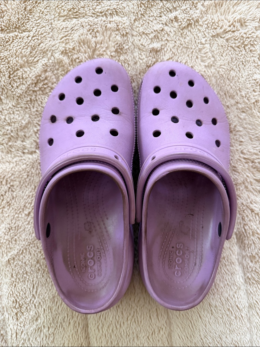 Crocs Platform Lilac Size 10